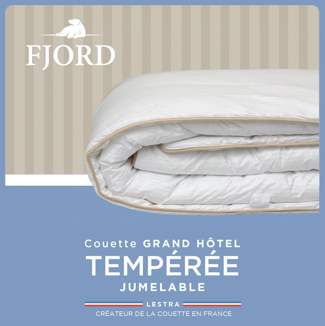 Fjord Grand Hotel Temper E Jumelable Lestra Literie